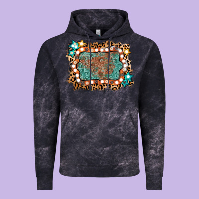 Light Western Frame Vintage Hoodie Designed By Adodesignshop