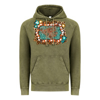 Vintage Olive light western frame Vintage Hoodie - AdoDesignShop