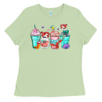Matcha ariel coffee cups Ladies Tee - Zillion Design Studio