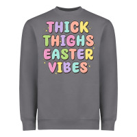 Storm thicks thighs easter vibes Heavyweight Sweatshirt - MaliasSmallBusiness
