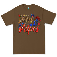 Cacao stars and stripes Premium Tee - HRA Design Shop