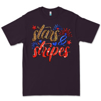 Plum stars and stripes Premium Tee - HRA Design Shop