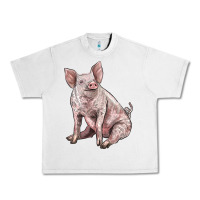 Lunar Rock american yorkshire pig Urban Heavy Tee - LillyAllenDesigns