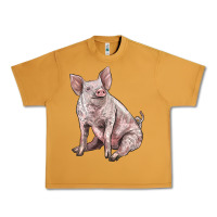 Peanut Butter american yorkshire pig Urban Heavy Tee - LillyAllenDesigns