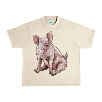 American Yorkshire Pig Urban Heavy Tee | Teevron