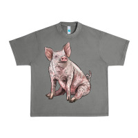Tornado american yorkshire pig Urban Heavy Tee - LillyAllenDesigns