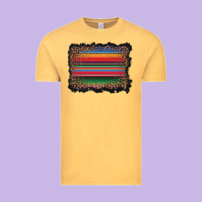 Serape Background Vintage Tee Designed By Barkaloodesign