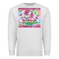 Oatmeal Heather Pride Day LGBTQ+ Premium Sweatshirt - NancyCooperArtShop