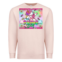 Pale Pink Pride Day LGBTQ+ Premium Sweatshirt - NancyCooperArtShop