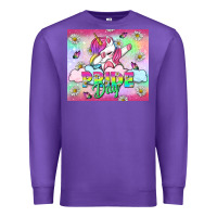 Purple Pride Day LGBTQ+ Premium Sweatshirt - NancyCooperArtShop