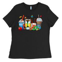 Black math teacher coffee cups Ladies Tee - Zillion Design Studio