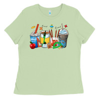 Matcha math teacher coffee cups Ladies Tee - Zillion Design Studio