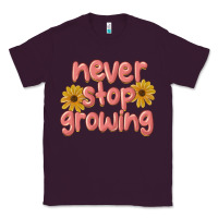 Plum never stop growing Classic Tee - MaliasSmallBusiness