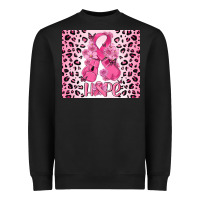 Black breast cancer with boxing gloves Heavyweight Sweatshirt - MaliasSmallBusiness