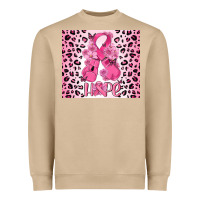 Mushroom breast cancer with boxing gloves Heavyweight Sweatshirt - MaliasSmallBusiness