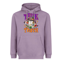 Lavender trick or teach halloween Heavyweight Hoodie - NancyCooperArtShop