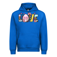 Cobalt Easter Day Love Easter Urban Hoodie - OliviaCreatesArt