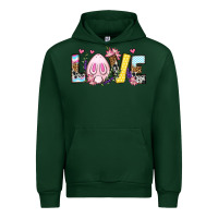 Forest Green Easter Day Love Easter Urban Hoodie - OliviaCreatesArt