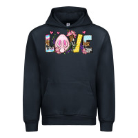 Navy Easter Day Love Easter Urban Hoodie - OliviaCreatesArt