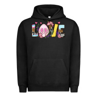 Pigment Black Easter Day Love Easter Urban Hoodie - OliviaCreatesArt