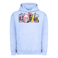 Pigment Grape Ice Easter Day Love Easter Urban Hoodie - OliviaCreatesArt