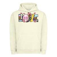 Pigment Pistachio Easter Day Love Easter Urban Hoodie - OliviaCreatesArt