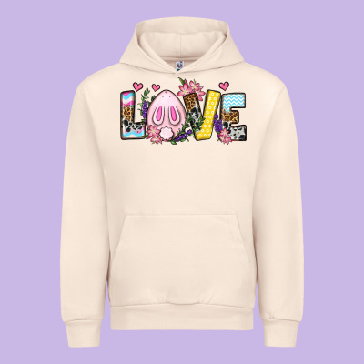 Easter Day Love Easter Urban Hoodie Designed By Oliviacreatesart