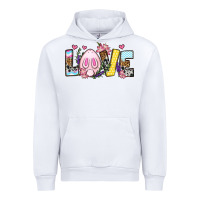 White Easter Day Love Easter Urban Hoodie - OliviaCreatesArt