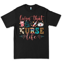 Black livin' that nurse life Premium Tee - FaDigitalArtStudio
