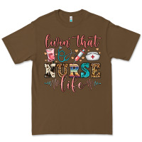 Cacao livin' that nurse life Premium Tee - FaDigitalArtStudio