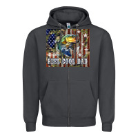 Smoke 4th of July Western Reel Cool Dad Bass Zipper Hoodie - LillyAllenDesigns
