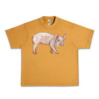 Peanut Butter american yorkshire pig  baby Urban Heavy Tee - LillyAllenDesigns