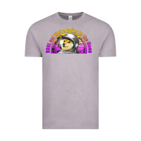 Vintage Zinc doge coin hodl on we're going to the moon retro sunset Vintage Tee - Jasminsmagicworld