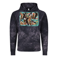 Cloud Black indian western background Vintage Hoodie - AdoDesignShop