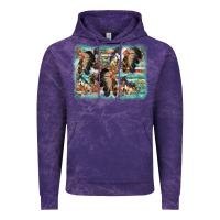 Cloud Purple indian western background Vintage Hoodie - AdoDesignShop