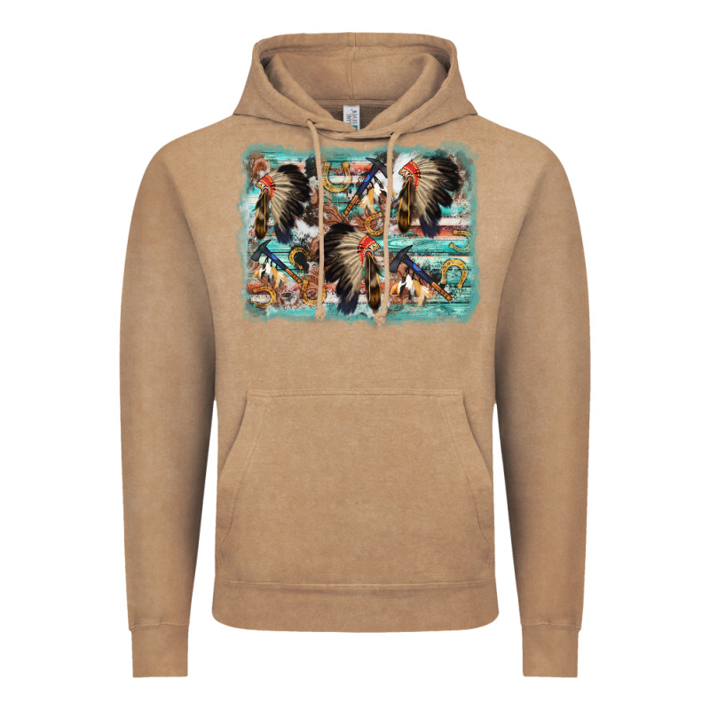 Indian Western Background Vintage Hoodie by AdoDesignShop | Teevron