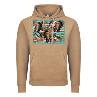 Vintage Coffee indian western background Vintage Hoodie - AdoDesignShop