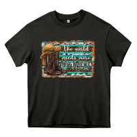 Asphalt the world needs more cowgirls Heavy Core Tee - SublimationCraftShop