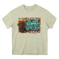 Mossy the world needs more cowgirls Heavy Core Tee - SublimationCraftShop