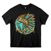 Black wild soul Heavy Core Tee - BarkalooDesign