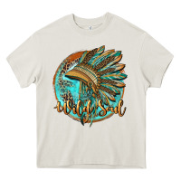 Cream wild soul Heavy Core Tee - BarkalooDesign