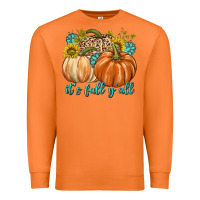 Carrot It's Fall Y'all Premium Sweatshirt - texasbilliewilder