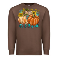 Chestnut It's Fall Y'all Premium Sweatshirt - texasbilliewilder