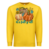 Lemon It's Fall Y'all Premium Sweatshirt - texasbilliewilder