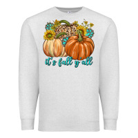 Oatmeal Heather It's Fall Y'all Premium Sweatshirt - texasbilliewilder