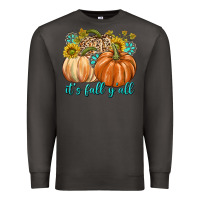 Smoke It's Fall Y'all Premium Sweatshirt - texasbilliewilder
