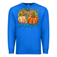 True Royal It's Fall Y'all Premium Sweatshirt - texasbilliewilder