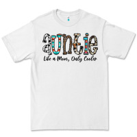 White auntie  like a mom, only cooler Premium Tee - CowhideDigitalArt