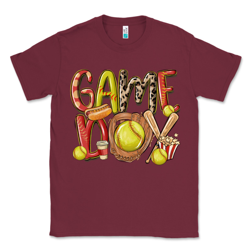 Game Day Softball Classic Tee by MaliasSmallBusiness | Teevron