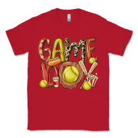 Red game day softball Classic Tee - MaliasSmallBusiness